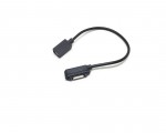 Кабель-переходник RDL to micro USB type B female 15см, магнитный для зарядки Sony Xperia Z3, Z3 Compact, Z2, Z1, Z1 Compact Mini, Espada, ErdlmF15