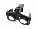 Очки виртуальной реальности VR 3D EBoard3D4 пластик черный складные Espada для смартфона с 4 ~ 6,5 дюймовым экраном / карманные компактные /