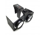 Очки виртуальной реальности VR 3D EBoard3D4 пластик черный складные Espada для смартфона с 4 ~ 6,5 дюймовым экраном / карманные компактные /
