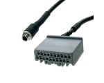 Автомобильный аудио кабель AUX to 3,5mm Female с резьбой для Honda Civic, CRV, Honda Accord, модель AUX41296