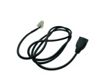 Автомобильный аудио кабель AUX to USB type A female 90cm для Chery Чери, модель AUX41341