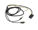 Автомобильный аудио кабель AUX 3.5mm audio & Iphone 5,6 1.5м для Ford Focus MK2, C-MAX Mk1, Mondeo MK3, S-MAX, Connect, Transit, Opel cd30, Cd40, Cd70, Dvd 90, модель AUX41359