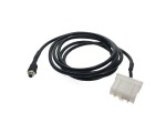 Автомобильный аудио кабель AUX 3.5mm Female с резьбой для Mazda 3/6/2/5/MX5/ RX8 М3 М6 Pentium B70, 1.2 метра модель AUX41414