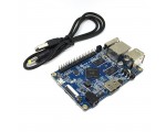 Микрокомпьютер Orange Pi PC, 1.6Ггц, 1Гб, LAN / миникомпьютер, RDP, GPIO с кабелем питания