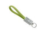 Кабель-переходник USB 2.0 type A male to micro USB type B male, 20 см, плоский, с креплением на брелок для ключей/зарядка и синхронизация для телефона, смартфона, планшета/