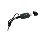 Автомобильный Bluetooth ver 2.1 приемник BA09 для воспроизведения музыки с телефона, смартфона, планшета на колонках, наушниках и автомагнитолах с AUX-входом питаниe от USB