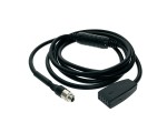 Автомобильный аудио кабель AUX 3.5mm Female с резьбой 1,5м для BMW3 E60 E63 E64 E66 E70 E90 E81 E82, модель AUX41628