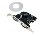 Контроллер PCI-E, 2S port, WCH382, модель PCIe2SWCH, Espada,oem