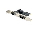 Контроллер PCI-E, 2S port, WCH382, модель PCIe2SWCH, Espada,oem