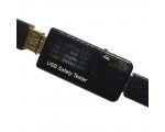 Цифровой тестер USB, Espada J7-t, 3-30В, 0-5А, 12 параметров / напряжение, ток, электрический заряд мА/ч, энергия Вт/ч, время, мощность Вт, напряжение на контактах, температура, сопротивление /