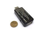 Цифровой тестер USB, Espada J7-t, 3-30В, 0-5А, 12 параметров / напряжение, ток, электрический заряд мА/ч, энергия Вт/ч, время, мощность Вт, напряжение на контактах, температура, сопротивление /
