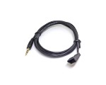 Автомобильный аудио кабель AUX 3,5mm audio 1,5 м для BMW BM54 E39 E46 E38 E53 X5 /с магнитолой 16:9/ SA 601, SA 602, SA 609, модель AUX41743