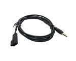 Автомобильный аудио кабель AUX 3,5mm audio 1,5 м для BMW BM54 E39 E46 E38 E53 X5 /с магнитолой 16:9/ SA 601, SA 602, SA 609, модель AUX41743