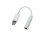 Кабель - переходник Lightning 8 pin iphone ipad to audio jack 3,5 female, 10 cм для подключения наушников к смартфону IOS 8, 9, 10, 11, 12