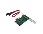 Контроллер PCI-Ex1 v2.0 2 x SATA 3.0 (6Gb/s) RAID 0, 1, SPAN, чип Asmedia ASM1061R, модель PCIe2SATA3ASM Espada