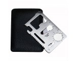 Multi Tool для выживания EDC 11 в 1 / Мультитул, цвет серебро