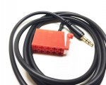 Автомобильный аудио кабель AUX to 3,5mm male audio jack 1,5метра для VW Volkswagen Audi Skoda Blaupunkt, SEAT, модель AUX42003