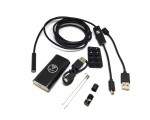 Водонепроницаемый WiFi USB 2.0 + microUSB эндоскоп WVH01, 2 метра для Android и IOS Espada / видеоскоп / гибкая камера