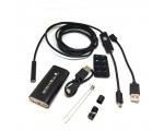 Водонепроницаемый WiFi USB 2.0 + microUSB эндоскоп WVH01, 2 метра для Android и IOS Espada / видеоскоп / гибкая камера