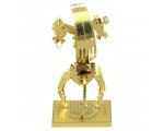 Сборная  3D модель "DESTROYER DROID золото" из STAR WARS металлическая
