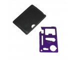Multi Tool для выживания EDC 11 в 1 / Мультитул, цвет фиолетовый