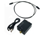 Аудио конвертер 1xToslink + 1RCA/Coaxil/ to 2x RCA/analog/, модель EDH-TR/R, Espada  /преобразует коаксиальный RCA или оптический toslink сигнал в аналоговый стерео аудио сигнал/