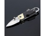 Мини нож-брелок с карабином EDC