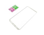 Защитное стекло для Samsumg Galaxy S8 Plus с рамкой, цвет белый / 3D - стекло