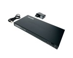 HDMI разветвитель 1x8, поддержка 1080P, 4Kx2K  с усилителем, v1.4b, Espada EDH38 черный + блок питания / разветвитель 1 hdmi на 8 портов / splitter Full-HD 1.4v сплиттер /