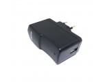 Сетевое зарядное устройство, 220V - USB,  Buro XCJ-024, 5В / 2.1А, цвет черный