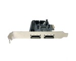 Контроллер PCI-E х1 на 2х SATA2+2 х eSATA+1х IDE, чип JMicron JMB363, модель PCIE005, Espada