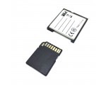 Переходник - адаптер MicroSD, SD в слот /разъем/ Compact Flash, Espada EmSDSDCF