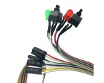 Внешние кнопки включения компьютера / Power/Reset / с кабелем и индикацией, EATXpower2key, Espada
