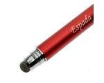 Стилус пассивный 2 в 1 универсальный Espada STP-102 для смартфонов и планшетов, цвет красный