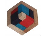 Головоломка Qiddycome NS511 Цветная пирамида, уровень сложности 3 из 5