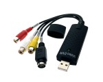Плата видеозахвата Usb 2.0 с RCA/S-video EUsbRca3 Espada  чип MS2100E для оцифровки видеокассет / easycap / вывести изображение с фотоаппарата, видеокамеры, видеомагнитофона vhs