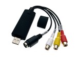 Плата видеозахвата Usb 2.0 с RCA/S-video EUsbRca3 Espada  чип MS2100E для оцифровки видеокассет / easycap / вывести изображение с фотоаппарата, видеокамеры, видеомагнитофона vhs
