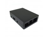 Алюминиевый корпус для Raspberry Pi 3 model B, B+ / Raspberry Pi 2 с пассивным охлаждением, черный