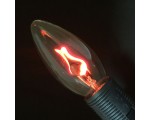 Светодиодная лампа Свеча /имитация огня/ Espada E-CW14-3W, E-14, 85-265V