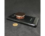 Кольцо для смартфона EpS6pi Попсокет розовое золото 6-гранный Popsocket /  складная подставка держатель для телефона на палец