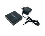 *HDMI разветвитель 1x2 с усилителем до 25м v1.4 Espada + блок питания (разветвитель hdmi 1 на hdmi 2 порта/ hdmi spliitter Full-HD 1.4v/hdmi сплиттер)