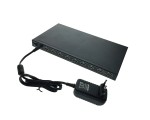 *HDMI разветвитель 1x8 с усилителем до 25м v1.4 Espada EDH18 + блок питания / разветвитель 1 hdmi на 8 портов / hdmi spliitter Full-HD 1.4v / hdmi сплиттер /