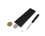 Внешний корпуc для M.2/NGFF/ SSD, USB3.0, модель 7011U3 ver.2, Espada /external case/Enclosure/внешний бокс/контейнер/кейс/ в виде флешки