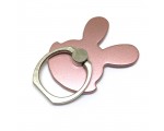 Кольцо для смартфона EpSrabG Попсокет кролик Popsocket цвет розовое золото/ складная подставка держатель для телефона на палец
