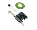 Контроллер PCI-E x1 на LPT чип WCH382, модель PCIe1PWCH Espada low profile