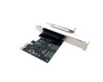 Контроллер PCI-E x1 на LPT чип WCH382, модель PCIe1PWCH Espada low profile