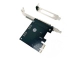 Контроллер PCI-E x1 на LPT чип WCH382, модель PCIe1PWCH Espada low profile