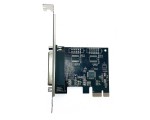 Контроллер PCI-E x1 на LPT чип WCH382, модель PCIe1PWCH Espada low profile