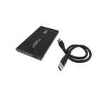 Внешний корпус для 2,5" HDD/SSD USB3.0 type A  на SATA3 6G чип VL711-04, модель HU307B Espada