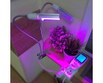 Светодиодный фитосветильник Espada Fito E-CR18W88L, 220V, 2 лампы для выращивания рассады и досветки растений / Led фитосветильник для гидропоники, аквариумных растений
